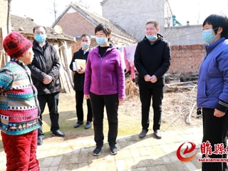 吴海燕到西陵寺镇调研指导疫情防控和脱贫攻坚工作